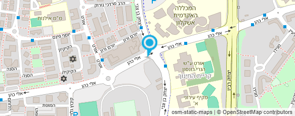 מפת הגעה אל אורט ע"ש הנרי רונסון