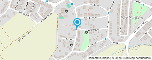 מפת הגעה אל החווה לחינוך חקלאי