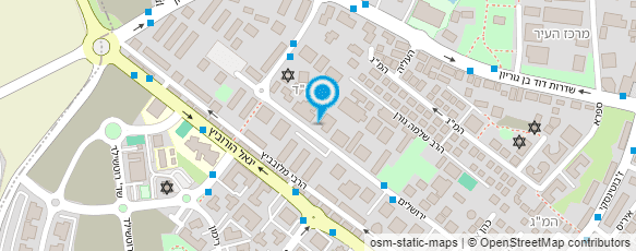 מפת הגעה אל ארגון חמה (מיסודם של יוצאי רוסיה)