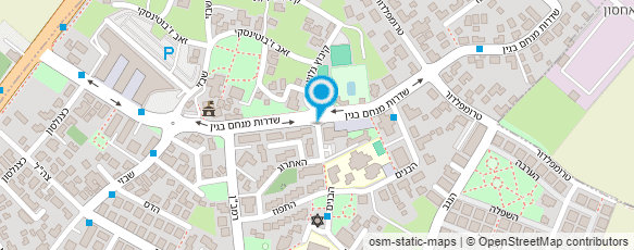 מפת הגעה אל חברת מוסדות חנוך ותרבות בית דגן