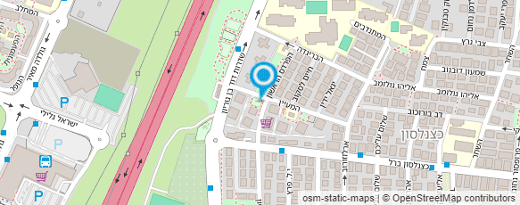 מפת הגעה אל אלקטרוניקה עוז