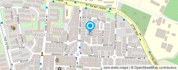 מפת הגעה אל ורסנו הרצל