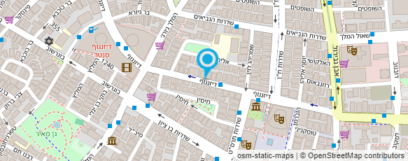 מפת הגעה אל עו"ד מורג צבי