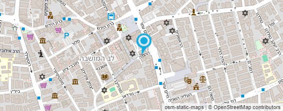 מפת הגעה אל עו"ד טימסית דויד