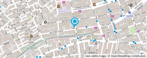 מפת הגעה אל דינה ויום טוב בודגוב