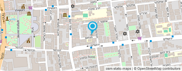 מפת הגעה אל שרות מאיר