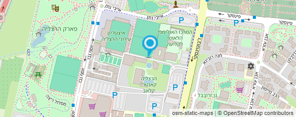 מפת הגעה אל המרכז האולימפי הלאומי לקליעה