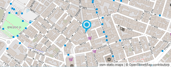 מפת הגעה אל חניון גרוזנברג