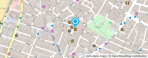 מפת הגעה אל בית ביאליק מפת הגעה אל בית ביאליק