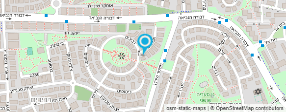 מפת הגעה אל המכון הישראלי לאן.אל.פי.