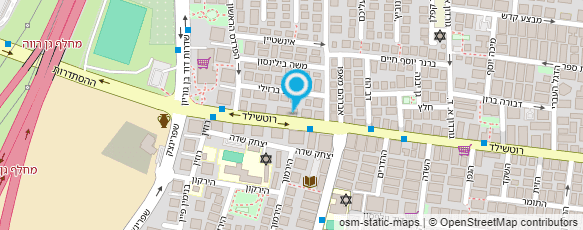 מפת הגעה אל טיסני ראשון גלקסיה