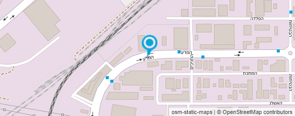 מפת הגעה אל "הקורנס" מפעלי עופרת בע"מ