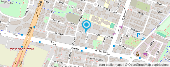 מפת הגעה אל קלדרון משה