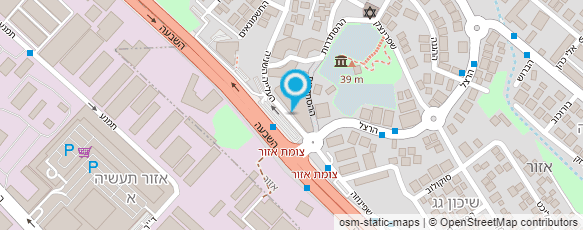 מפת הגעה אל שבעת אלונים