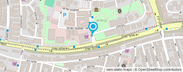 מפת הגעה אל אלו"ט-אגודה לאומית לילדים אוטיסטים-ע"ר