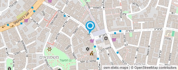 מפת הגעה אל התאחדות יוצאי צ'כוסלובקיה