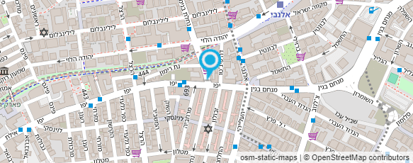 מפת הגעה אל ריחני יחזקאל - נוט'