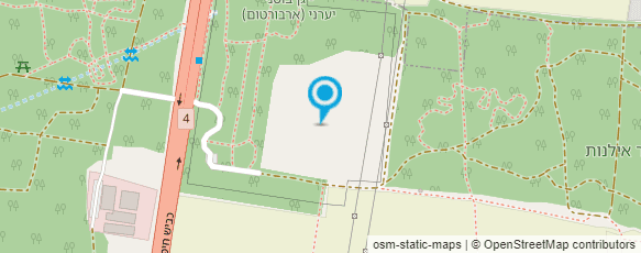 מפת הגעה אל אילנות גמילה ושיקום מסמים