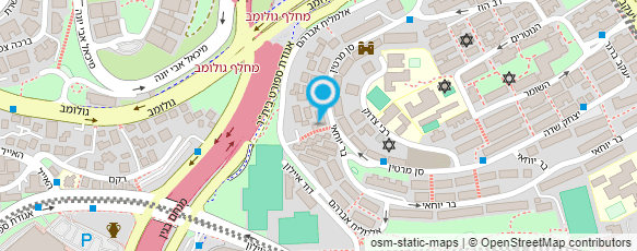 מפת הגעה אל המרכז לטניס בישראל