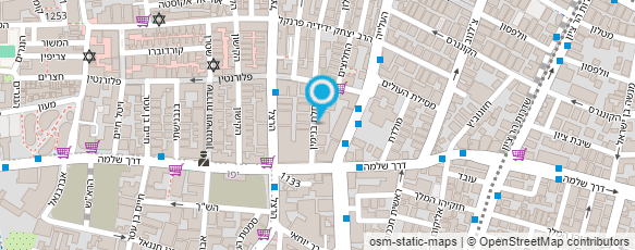 מפת הגעה אל פריגרף תעשיות גרפיות בע"מ