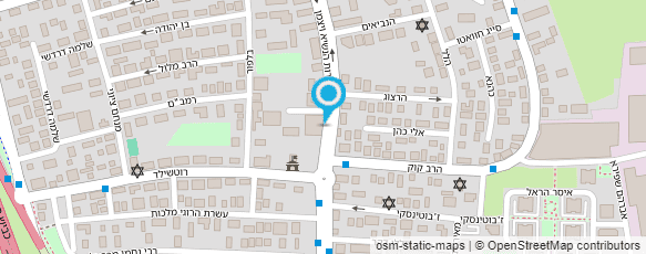 מפת הגעה אל פרוייקט שיקום והתחדשות השכונות