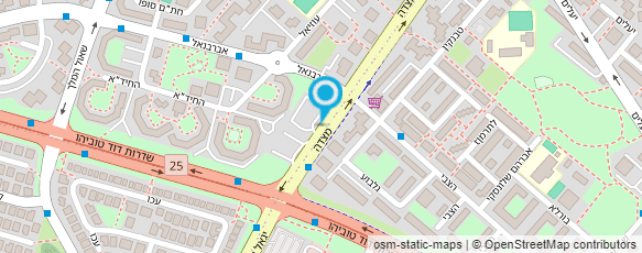 מפת הגעה אל תחנת דלק סונול