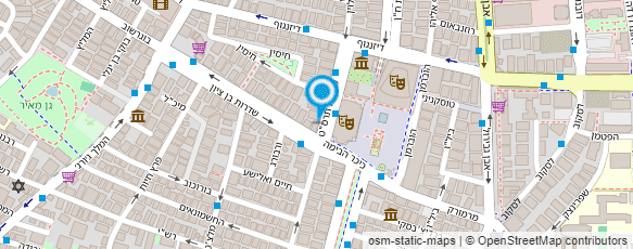 מפת הגעה אל פרדס הרב חיים