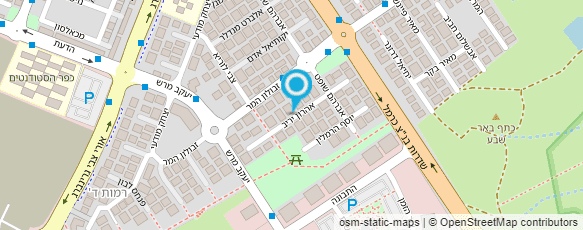 מפת הגעה אל מוטי קידוחים