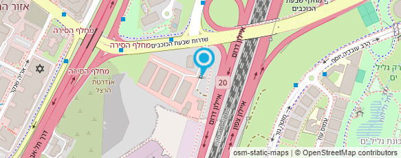 מפת הגעה אל המועצה לייצור ולשיווק של אגוזי אדמה