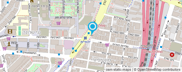 מפת הגעה אל שלמה פרץ - אס.פי. אר מקבוצת "תקשורת ועיתונות בע"מ "