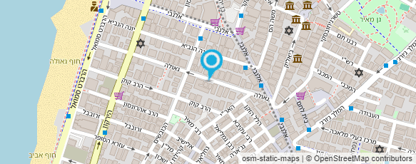 מפת הגעה אל "אורט" - תיכון טכנולוגי עירוני ד'