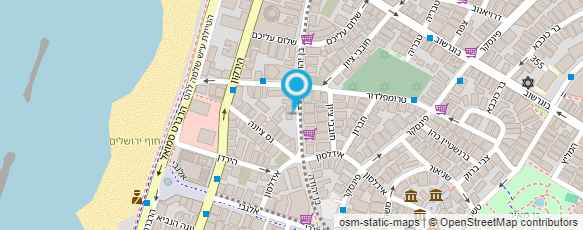 מפת הגעה אל סלון ג'ורג'ט