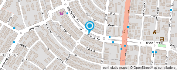 מפת הגעה אל נוית עיצובים - שמלות ערב