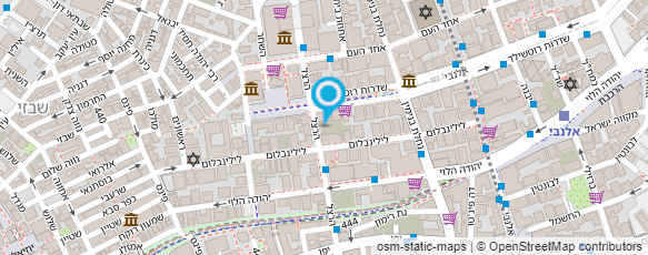 מפת הגעה אל גזיבץ' ב. ושות' בע"מ