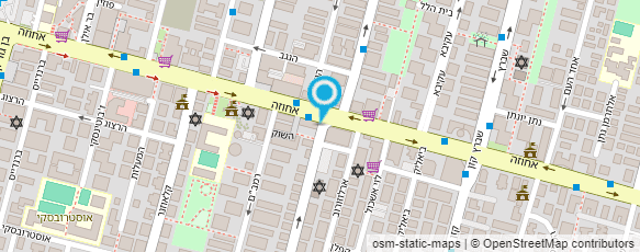 מפת הגעה אל שווארמה כיפה אדומה רעננה