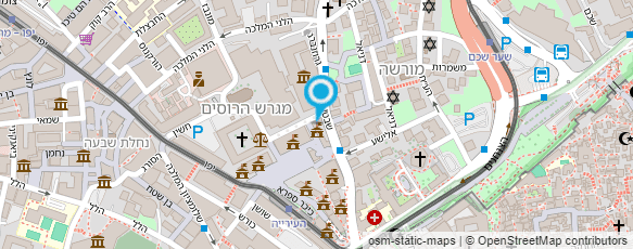 מפת הגעה אל הרשות לפיתוח ירושלים מפת הגעה אל הרשות לפיתוח ירושלים