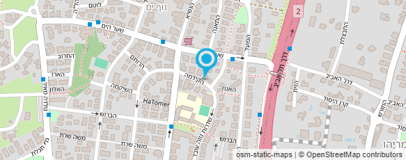 מפת הגעה אל ד"ר רחל דעואל מפת הגעה אל ד"ר רחל דעואל