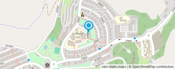 מפת הגעה אל בני דוד - עלי