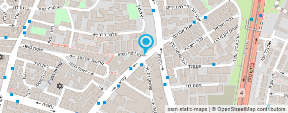 מפת הגעה אל פינץ (פינצי) יוסף