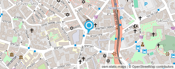 מפת הגעה אל הר הזיתים