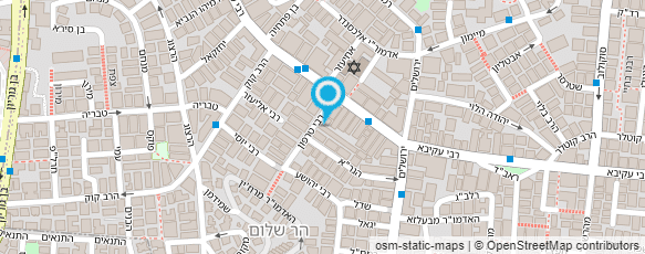 מפת הגעה אל פאנעט הרב יצחק יחיאל מדעעש שליט"א