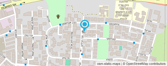 מפת הגעה אל ד"ר גורביץ מטילדה