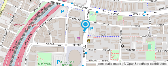 מפת הגעה אל חברת מוסדות חינוך ותרבות בת"א