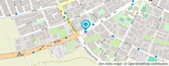 מפת הגעה אל טולדו רהיטים בע"מ