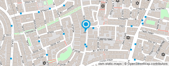 מפת הגעה אל ישיבת בית דוד