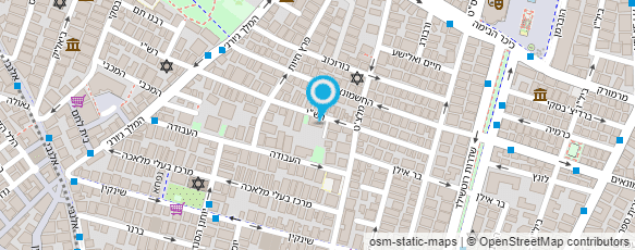 מפת הגעה אל קשת - מרכז  ע"ש צוקר