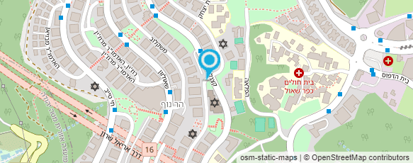 מפת הגעה אל מכון "יחווה דעת"