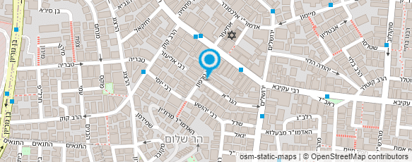 מפת הגעה אל מוסדות ויזניץ - תלמוד תורה