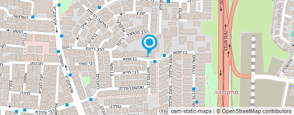 מפת הגעה אל מרכז לחינוך תורני ישיבת זכרון יעקב