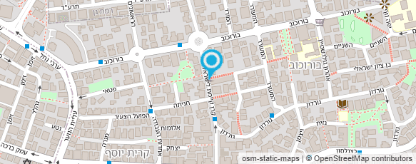 מפת הגעה אל ד"ר ברבש גבריאל